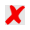 Checkbox with X Icon